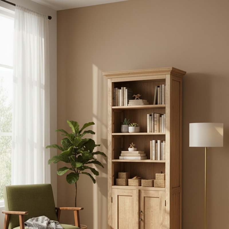 Bookcase 2 Drawers - BC01SKS