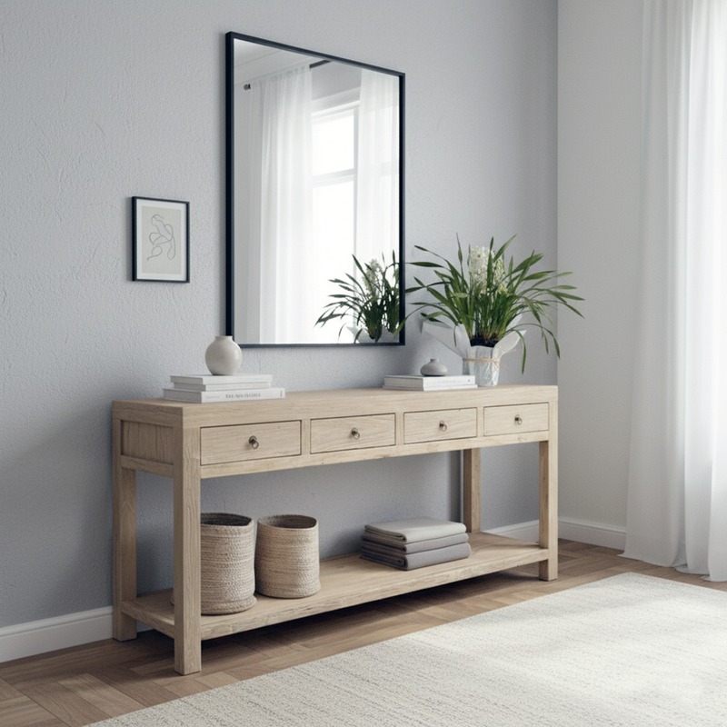 Side Table 4 Drawers - ST06SKS