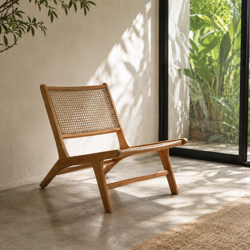 Relax Chair with Rattan - CH08SKS